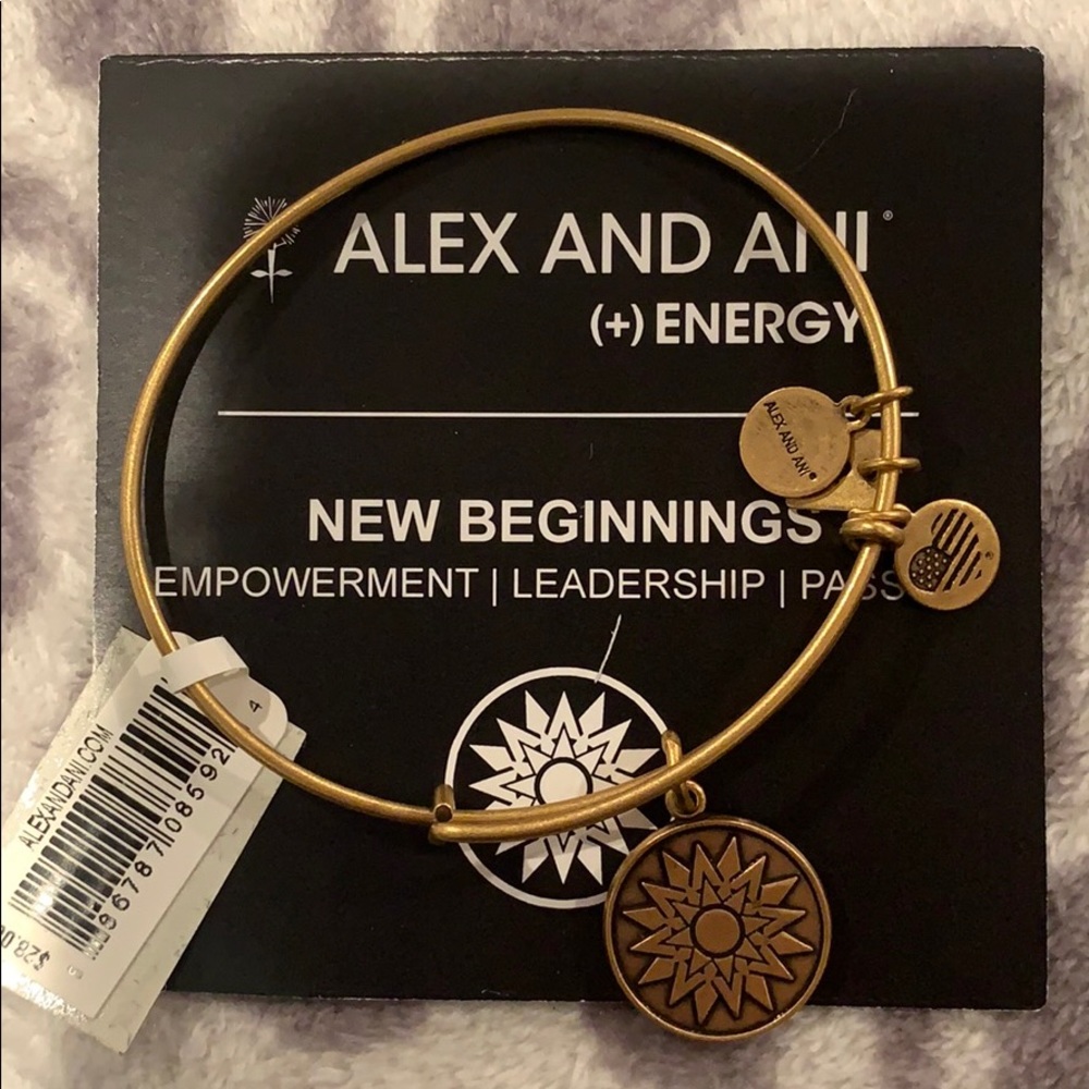 ALEX & ANI new beginnings charm bangle